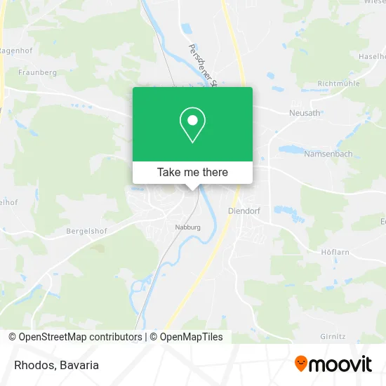 Rhodos map
