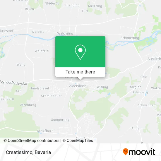 Creatissimo map