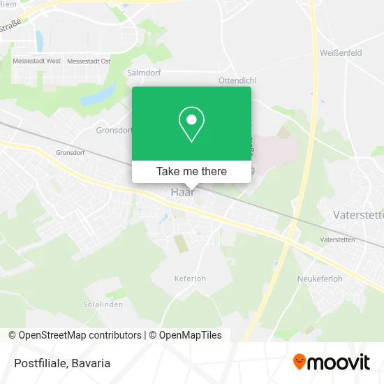 Postfiliale map