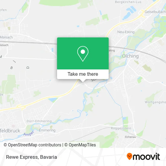 Rewe Express map