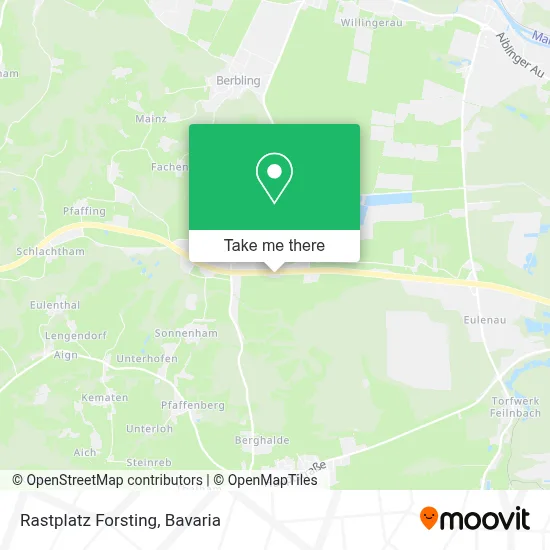Rastplatz Forsting map