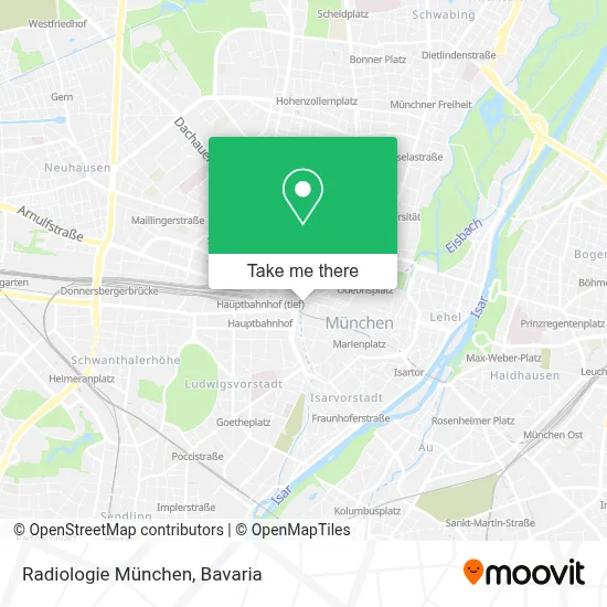 Radiologie München map