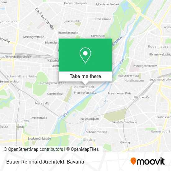 Bauer Reinhard Architekt map