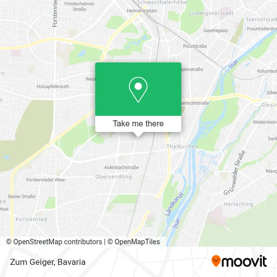 Zum Geiger map