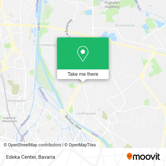 Edeka Center map