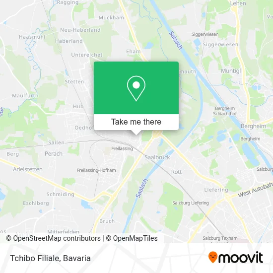 Tchibo Filiale map