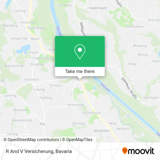 R And V Versicherung map