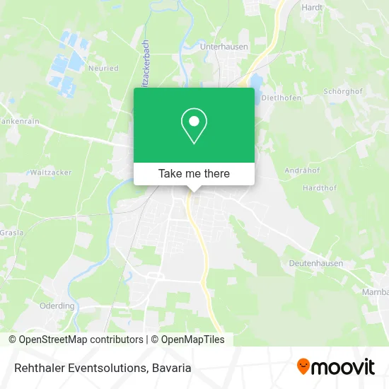 Rehthaler Eventsolutions map