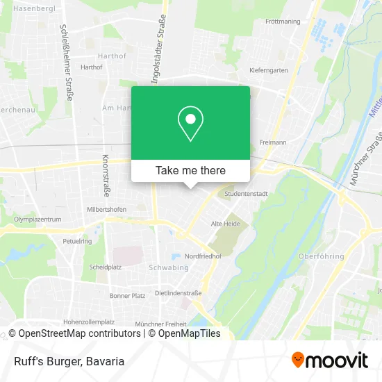 Ruff's Burger map
