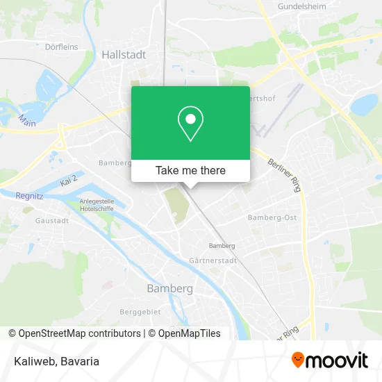 Kaliweb map