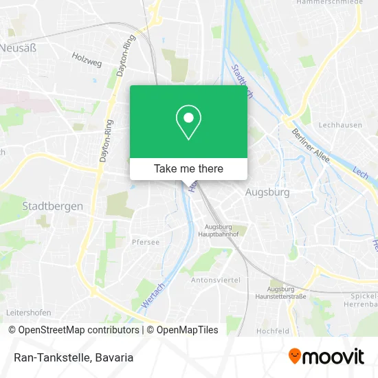 Ran-Tankstelle map