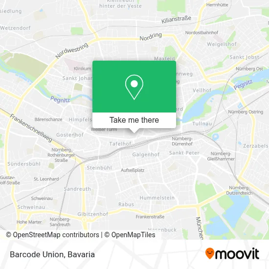 Barcode Union map