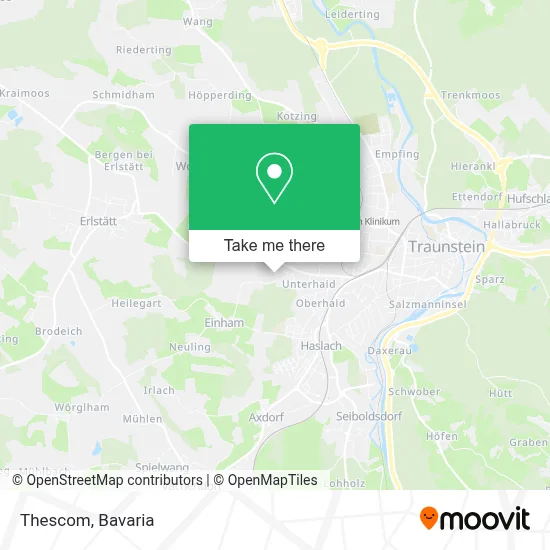 Thescom map