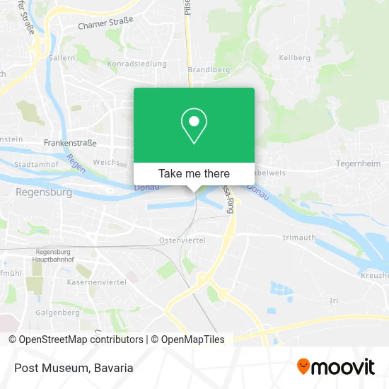 Postmuseum map