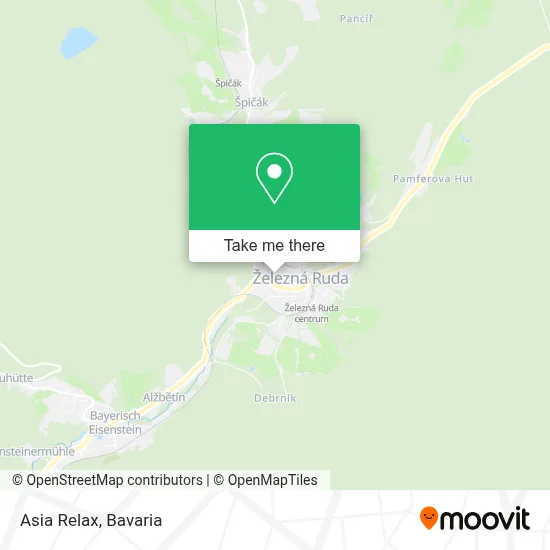 Asia Relax map