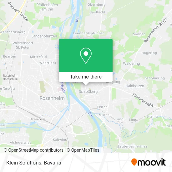 Klein Solutions map