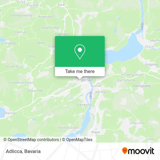 Adlicca map