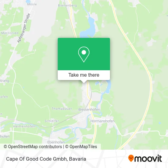 Cape Of Good Code Gmbh map