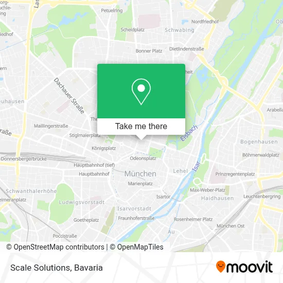 Scale Solutions map