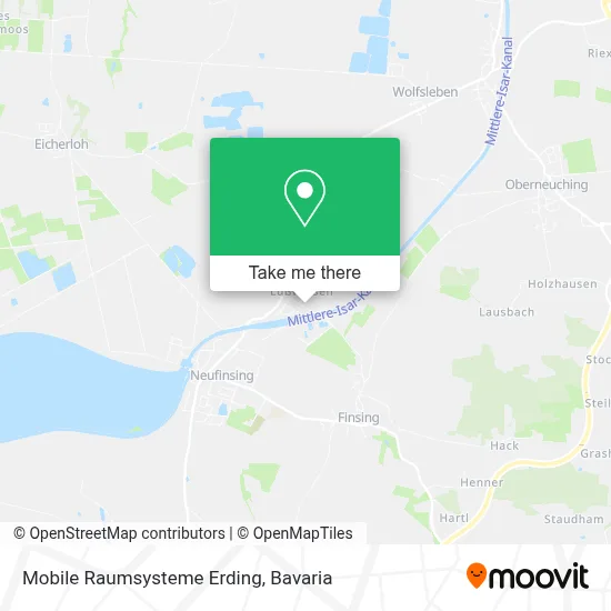 Mobile Raumsysteme Erding map