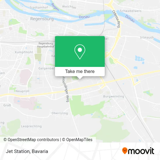 Jet Station map
