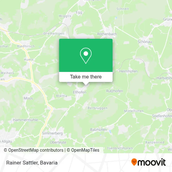 Rainer Sattler map