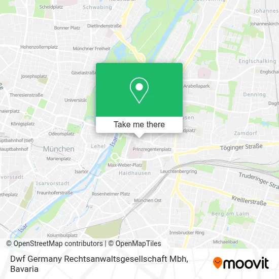 Dwf Germany Rechtsanwaltsgesellschaft Mbh map