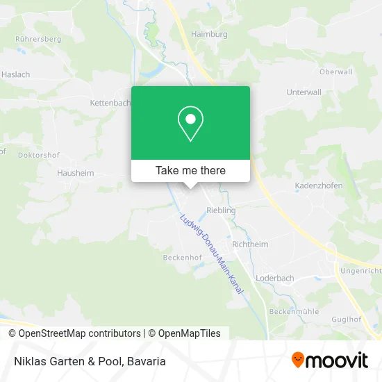 Niklas Garten & Pool map