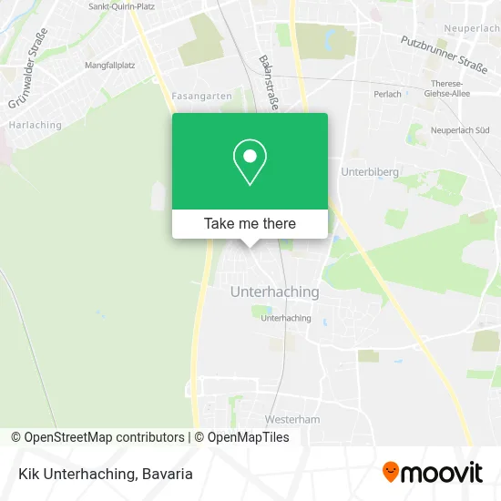 Kik Unterhaching map