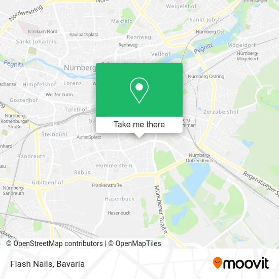 Flash Nails map