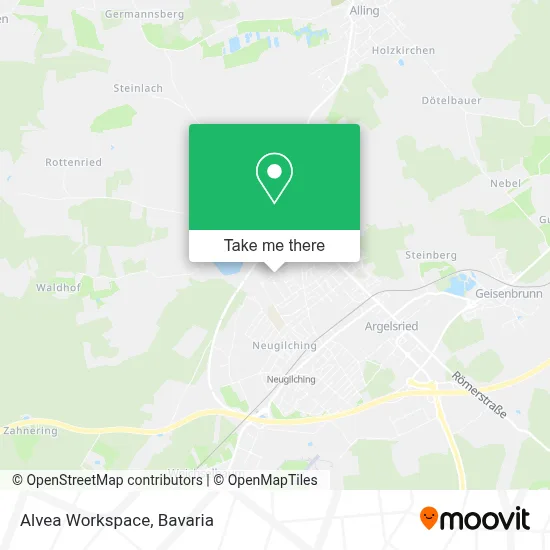 Alvea Workspace map