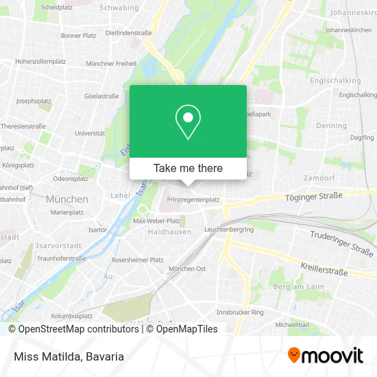 Miss Matilda map