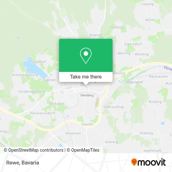 Rewe map