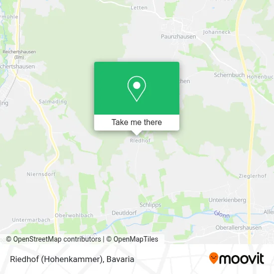 Riedhof (Hohenkammer) map