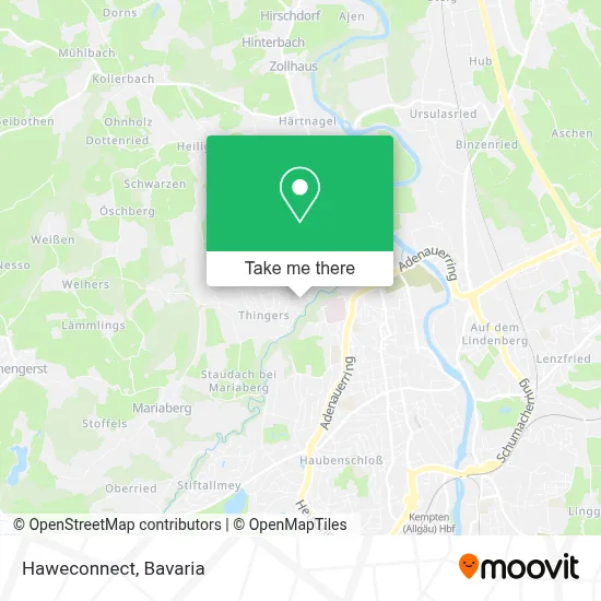 Haweconnect map