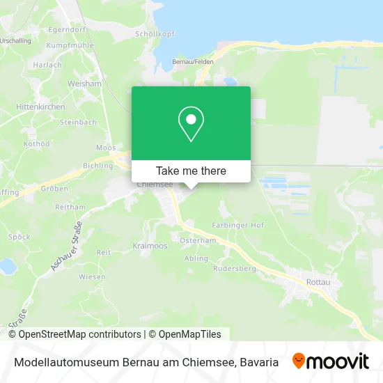 Modellautomuseum Bernau am Chiemsee map