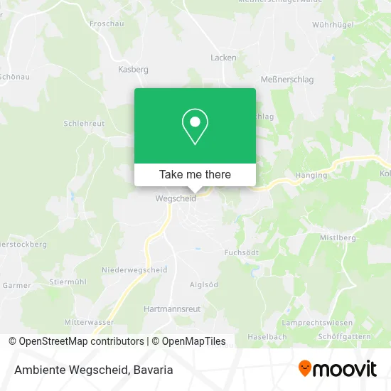 Ambiente Wegscheid map