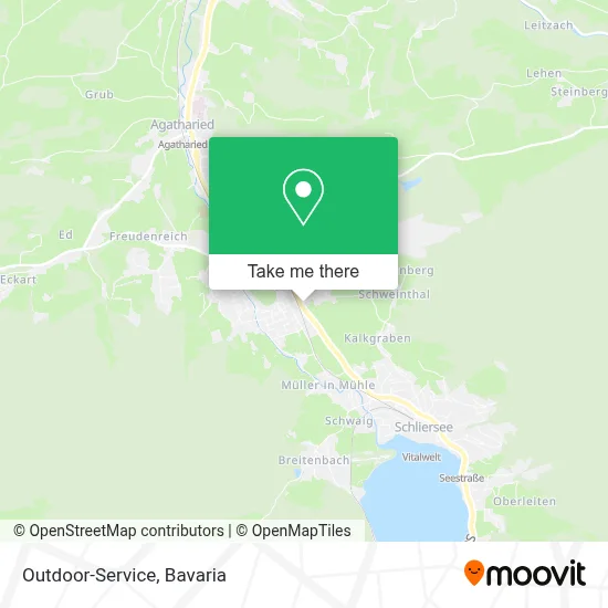 Outdoor-Service map