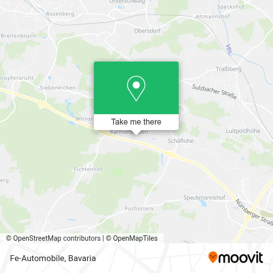 Fe-Automobile map