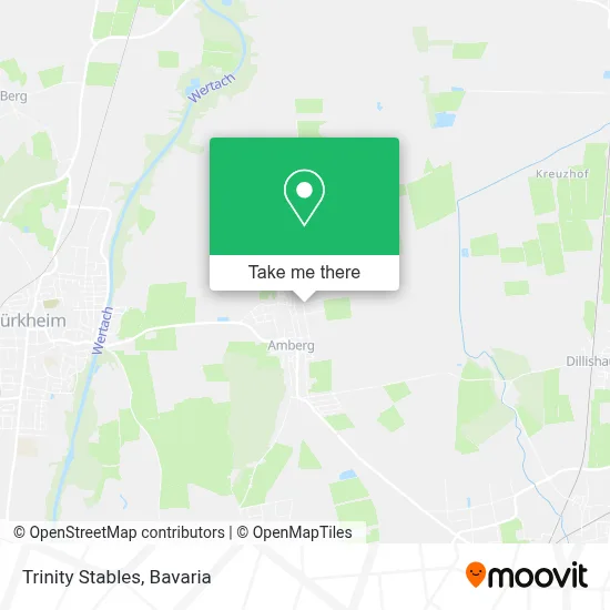 Trinity Stables map