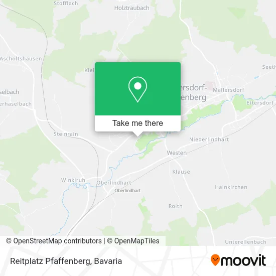 Reitplatz Pfaffenberg map