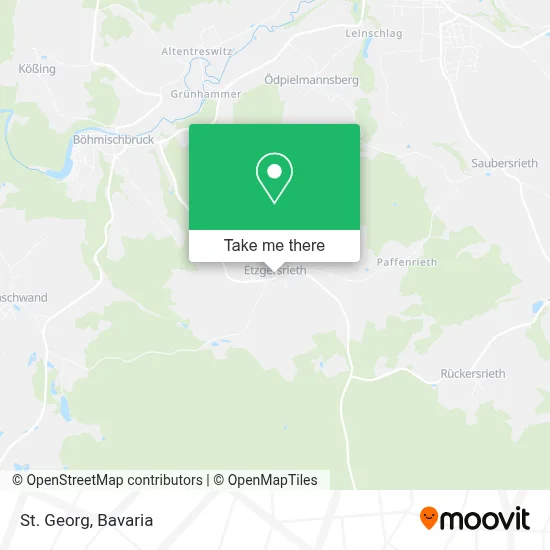 St. Georg map