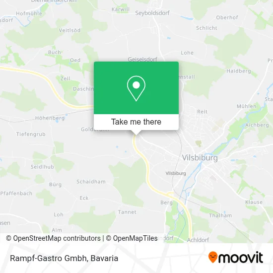 Rampf-Gastro Gmbh map