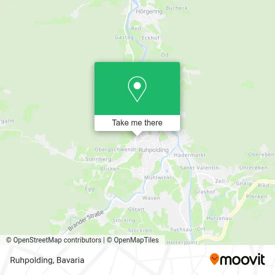 Ruhpolding map