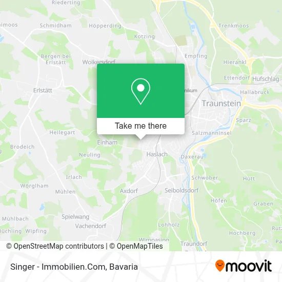Singer - Immobilien.Com map