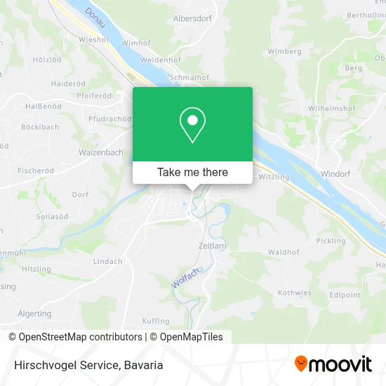 Hirschvogel Service map
