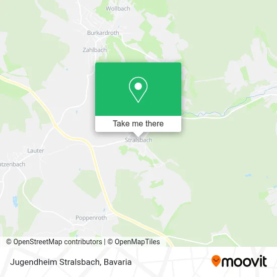 Jugendheim Stralsbach map