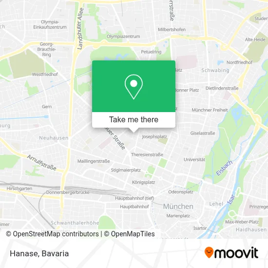 Hanase map