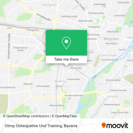 Otmp Osteopathie Und Training map