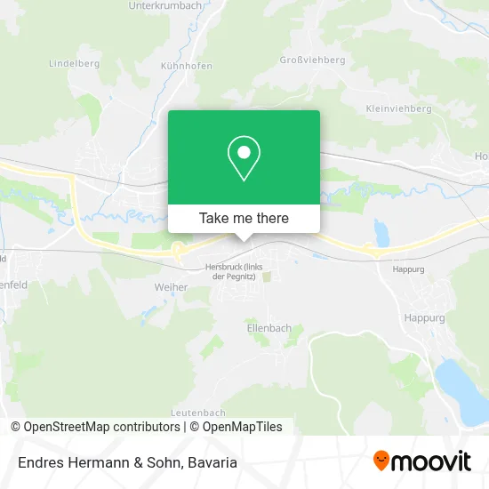 Endres Hermann & Sohn map